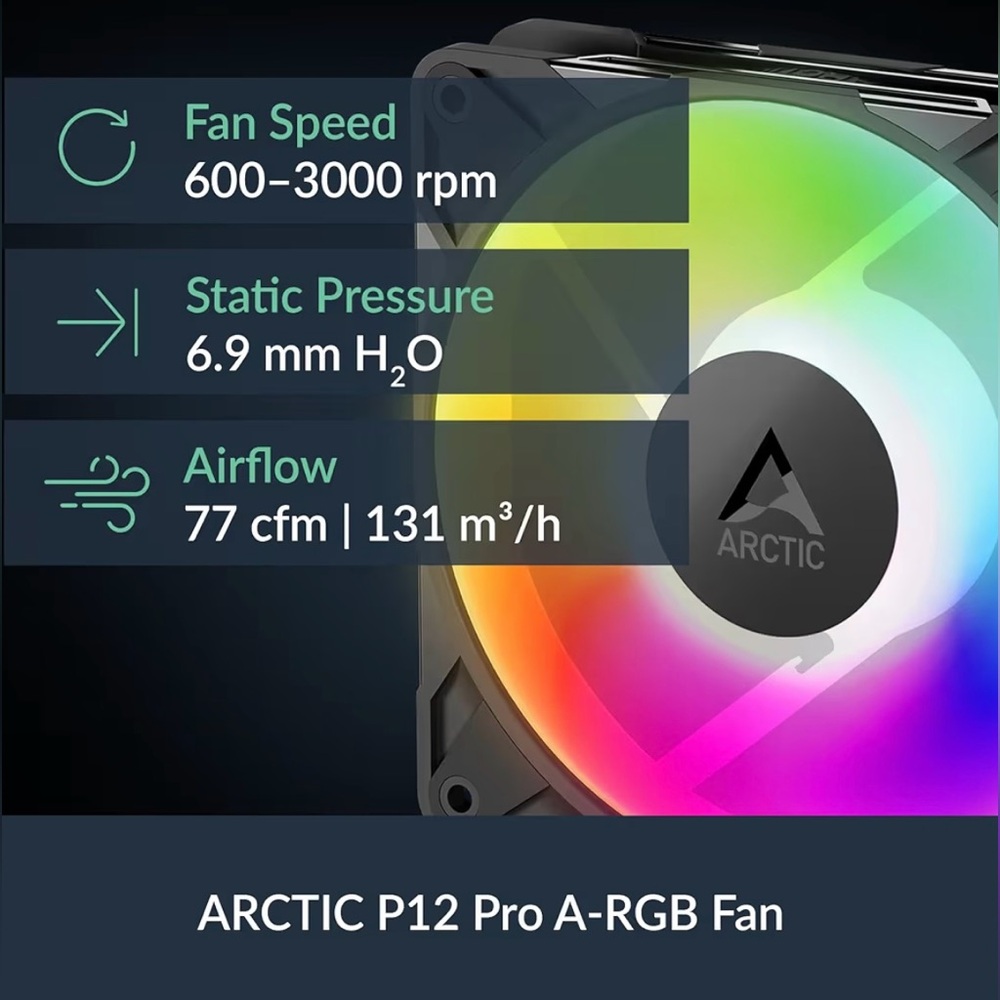 Arctic Liquid Freezer III Pro 240 A-RGB CPU Cooler - Black - Picture 9 of 15